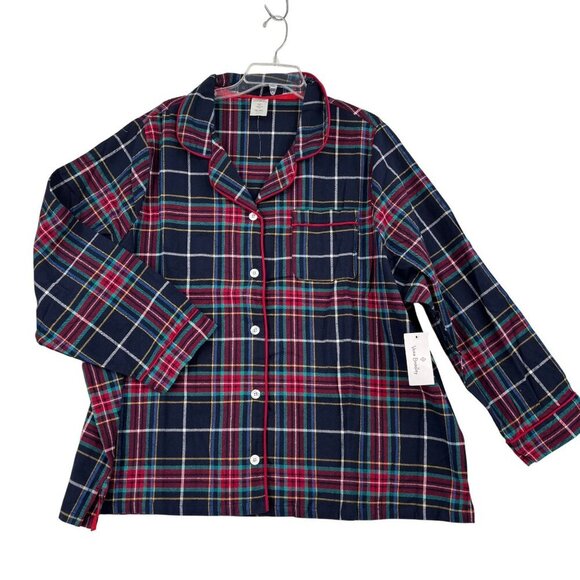Vera Bradley Flannel Pajama Set Womens Size 3XL Tartan Plaid 100% Cotton - Picture 4 of 16